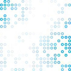 Blue Donuts Background Creative Design Templates N11