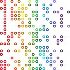 Colorful Donuts Background Creative Design Templates N13
