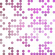 Purple Donuts Background Creative Design Templates N5