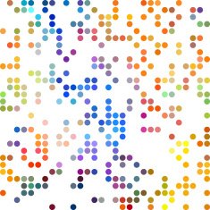 Colorful Random Dots Background Creative Design Templates N32
