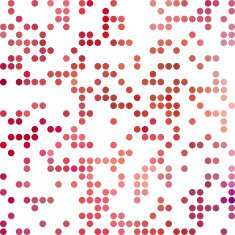Red Random Dots Background Creative Design Templates N5