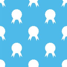 Medal seamless pattern