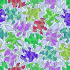 Abstract creative background with colorful puzzle elements N2