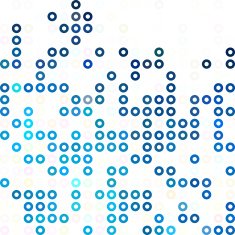 Blue Donuts Background Creative Design Templates N13