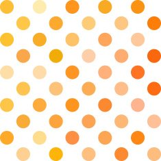 Orange Polka Dots Background Creative Design Templates