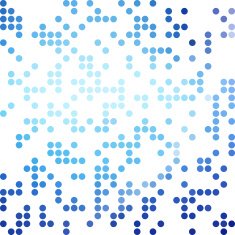 Blue Random Dots Background Creative Design Templates N14