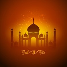 Eid Al Fitr Mubarak Vector background N10