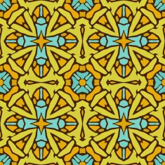 pattern of colorful abstract mandala shapes 6 N2