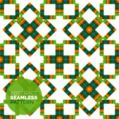 Vector colorful seamless geometric pattern Modern stylish abstract texture N28