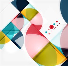 Semicircle triangle pattern N289