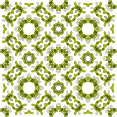 Seamless vector geometric abstract pattern Creative round shapes made of N72