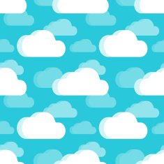 Clouds seamless pattern N10