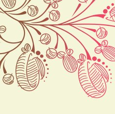Floral abstract background N219