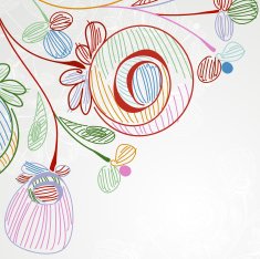Floral background N766