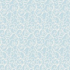 Vector seamless pattern background with scroll ornament