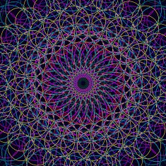 abstract color circle pattern background N6