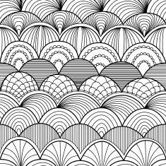 Abstract pattern with waves