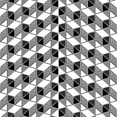 geometric triangle pattern seamless perspective