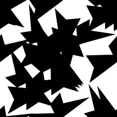 Black and White graphic pattern N4
