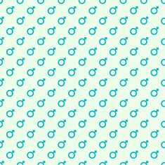 Repeating geometric background with sign of masculinity N2