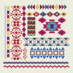 Geometric Elements for Frame and border decor elements N2