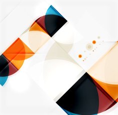 Semicircle triangle pattern N296