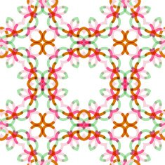 Seamless vector geometric abstract pattern Creative round shapes made of N78