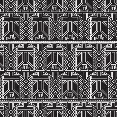 Barbarian Ornament Seamless Pattern N10