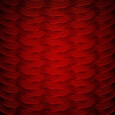 Red curtains to theater stage EPS 10 N2