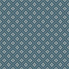 Seamless vintage worn out flower check pattern background