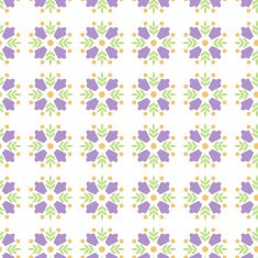 Art Deco Vector Seamless Pattern N9