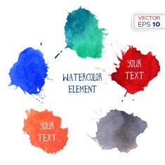 watercolor background N118