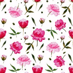 Watercolor floral pattern N54