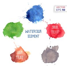 watercolor background N130