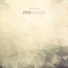 Abstract brown sepia background vector polygonal