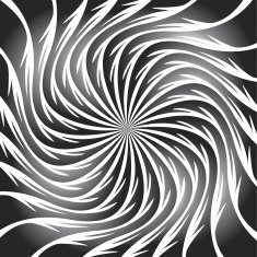 Swirling background Abstract shapes forming vortex phenomenon
