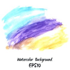 Watercolor hand painted background N2