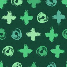 Abstract green seamless background