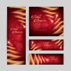 gorgeous banner template design N2