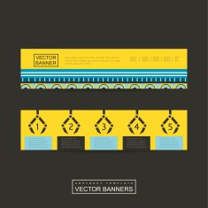 lovely banner template design N8