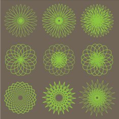 Flower Line Art