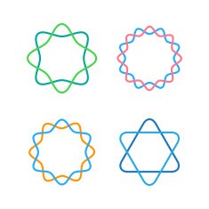 Abstract circle logo