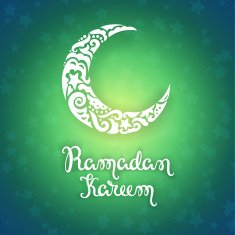 Ramadan Kareem vector card N4