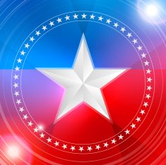 white star in a circular pattern N2