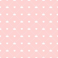Princess Seamless Pattern Background Vector Illustration N2