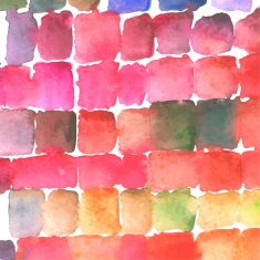 Watercolor stain glass background N4