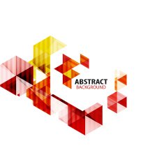 Geometric abstract polygonal background N14