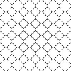 Seamless geometric pattern in islamic style