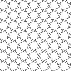 Geometric seamless pattern N195