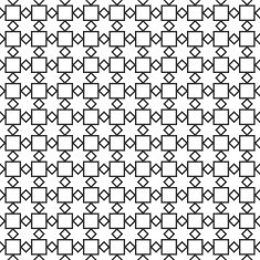 monochrome geometric seamless pattern N4